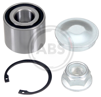 Wheel bearing kit  A.B.S. 201407 for rear axle of Dacia,Renault, 7701210004, 7703034250,713 631 080,VKBA 6658,R155.88