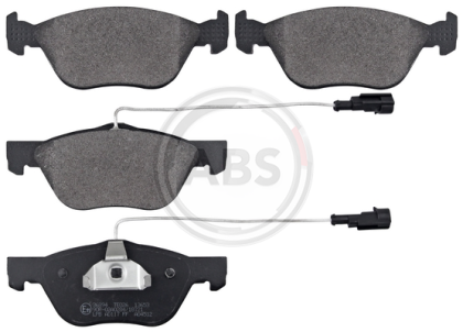 A.B.S.  36894  Brake Pad Set, disc brake for front axle of Alfa Romeo,Fiat,Lancia,71772208,71753039