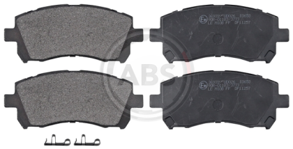 A.B.S. 36972  дискови спирачни накладки, дискови спирачки за предна ос на Subaru 25296-FA041, 26233AE000