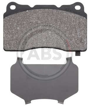 A.B.S. 37857 brake pad set, disc brake for front axle of Cadillac,Opel,SAAB,Tesla,13329562, 22791925