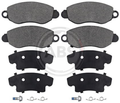 A.B.S.  37294 комплект спирачно феродо, комплект дискови накладки за предна ос на Ford 1135167, 1318139