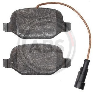 A.B.S. 37853 brake pad set, disc brakes for rear axle of Alfa Romeo,Fiat ,71770108, 77365858