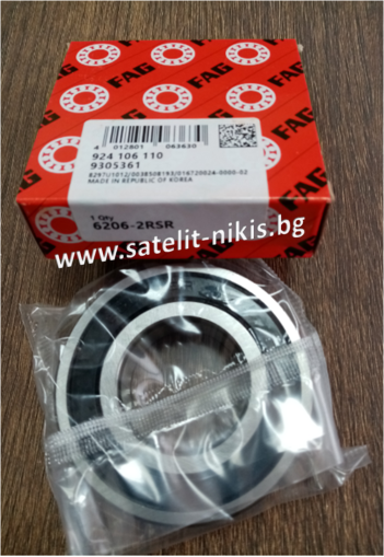 Bearing   6206-C-2HRS FAG, CASE A52206 ;CNH 466902,47654833;Claas 0002100430,0002377710,211156.0;Fortschritt 9902890474; Geringhoff 025173 ;John Deere DE20207;JD30213;JD7146;JD8547 LEMKEN 3198594; Massey Ferguson 339583X1,D41622900; New Holland 03652050,1