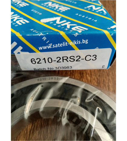 Bearing 6210-2RS2-C3 NKE