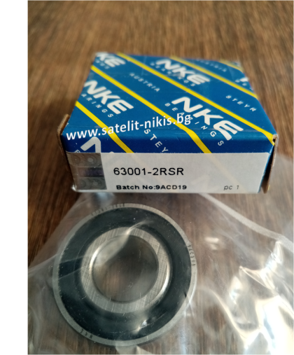 Bearing   63001- 2RS2 NKE