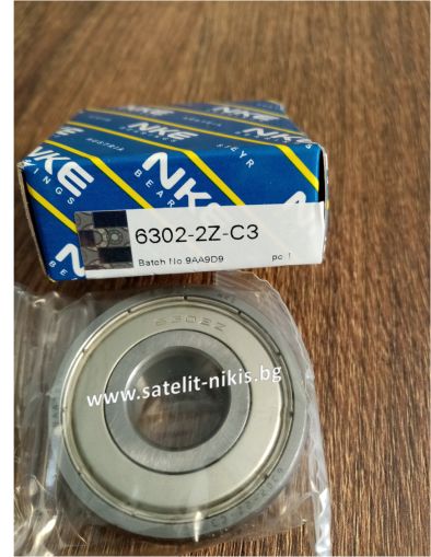 Bearing 6302-2Z-C3 NKE