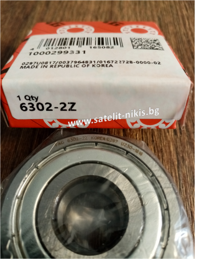 Bearing 6302-2Z FAG