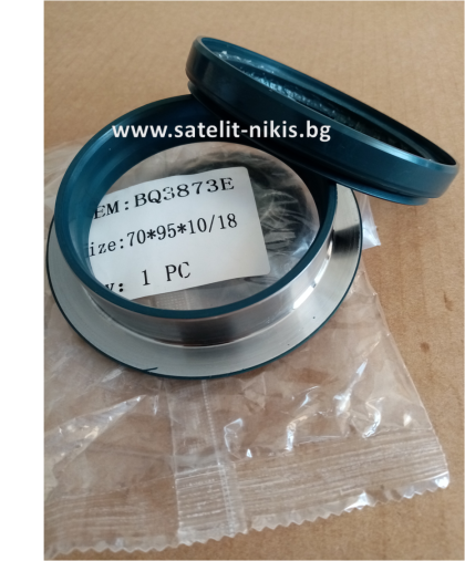 Kassette  BQ3873E   70x95x10/18 NBR KDIK/China  for rear axle of tractor  KUBOTA  L3202;L4202 , OEM 5-08-104-11