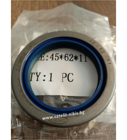 Oil seal COMBI SF6  45x62x11 NBR  KDIK/Cnina ,CASE IH 344584A1;GRAZIANO TRASMISSIONI 70758; SAME 215290830