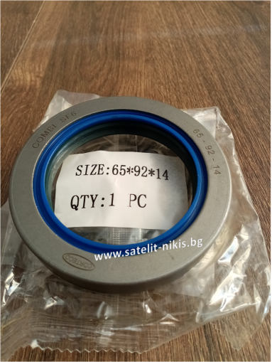 Oil seal COMBI SF6 Simmerring  65x92x14 NBR   KDIK/China,  for wheel hub,differential of CARRARO 119990; GOLDONI 06220108; NEW HOLLAND 5169970