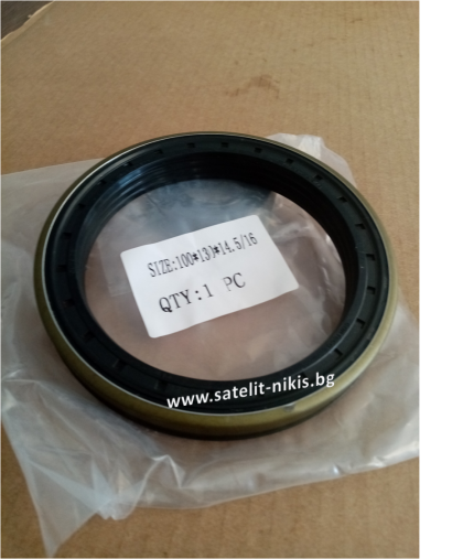 Oil seal (RWDR-KASSETTE)   100x130x14.5/16 NBR KDIK/China 