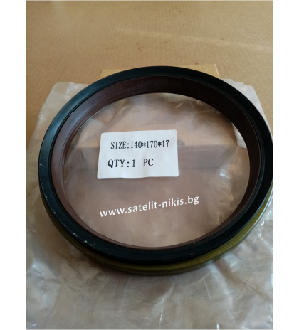 Oil seal (KASSETTE) 140x170x17/19 NBR+FPM KDIK/China 