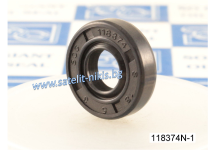 Oil seal ASOF 8x18x5 NBR  SOG/TW