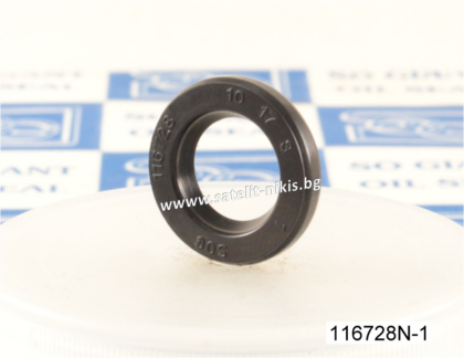 Oil seal  AOFW 10x17x3 NBR SOG/TW