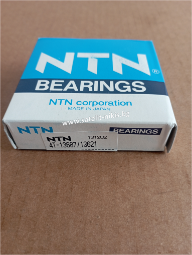 Bearing 4T-13687/13621 NTN/JAPAN, CASE  102858H, 779103R91, GREAT PLAINS  822-231C, John Deere  JD7441, JD8972, Massey Ferguson  833124M1, New Holland  36057