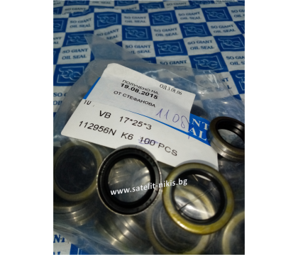 Oil seal   BOF 17x25x3 NBR SOG/TW