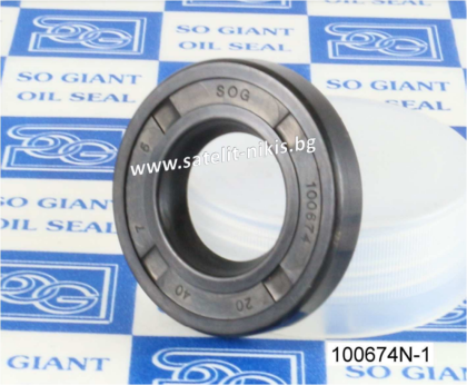 Oil seal   A 20x40x7 NBR SOG/TW, GOLDONI 06220011, IVECO 759371, MERCEDES-BENZ 0009976947, MOTO GUZZI 90402039