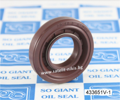 Oil seal   A-DUO 20x40x8 Viton SOG/TW