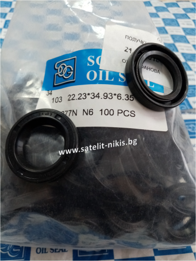 Oil seal   A  22.23x34.93x6.35 NBR SOG/TW