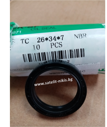 Oil seal  AS 26x34x7  NBR70 NQK.SF/China