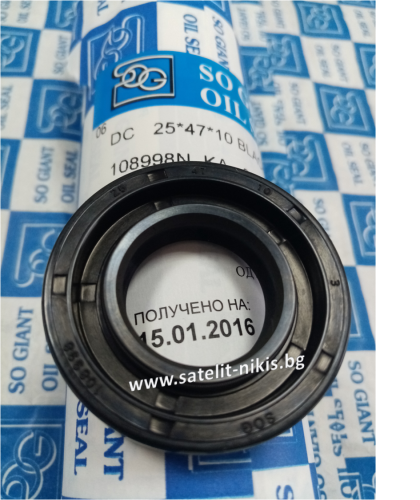 Oil seal   A-DUO  25x47x10 NBR SOG/TW