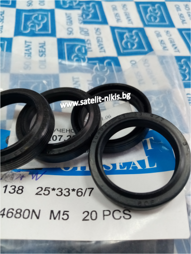 Oil seal   TCV (122) 25x36x6/6.5 NBR SOG/TW , for hydraulic pumps,motors and hydrodynamic couplings