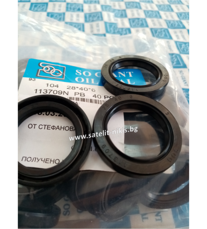 Oil seal   AS 28x40x6 NBR SOG/TW