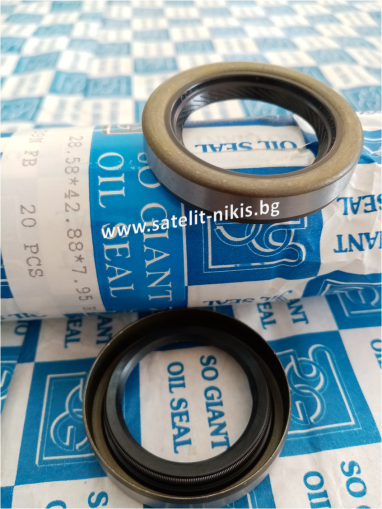 Oil seal В 28.58x42.88x7.95 R NBR SOG/TW