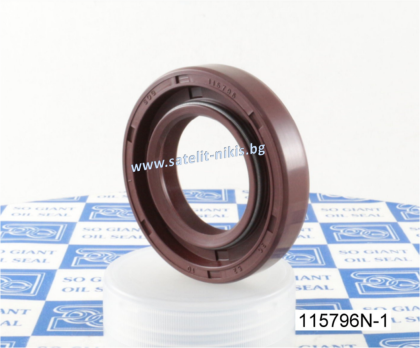 Oil seal А-DUO (135) 30x52x10 NBR SOG/TW