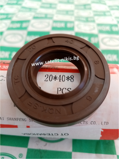 Oil seal   AS 20x37x8  Viton NQK.SF/China