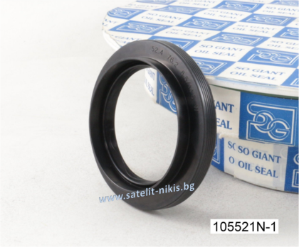 Oil seal ASWSP(14) 52.4x76.2x8.5/14.5 W NBR SOG/TW