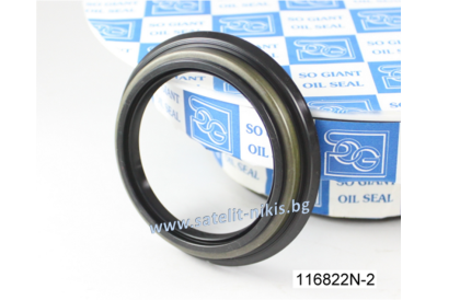 Oil seal UDS-59S (2) 60x86x7/12.5  NBR  SOG/TW, front wheel hub of MITSUBISHI MB 633432