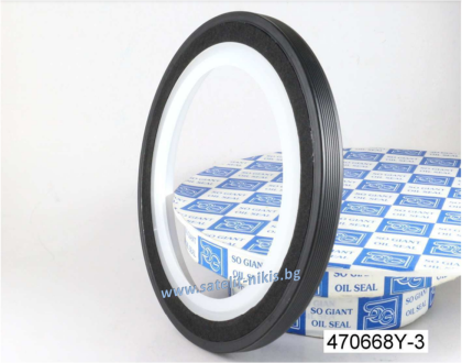 Oil seal AS SP 145x175x13 ACM+PTFE+felt SOG/TW, crankshaft of  SCANIA 1375002,1433183