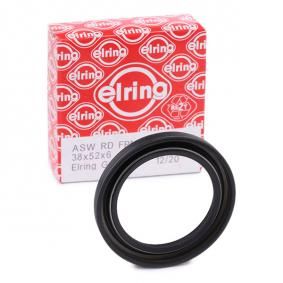 ELRING  023.520 ASW RD-right helix  38x52x6 FKM, camshaft, differential, automatic transmission of DAIHATSU, FORD, HYUNDAI, KIA, MAZDA, PERODUA, VOLVO,AUDI, MERCEDES-BENZ,FIAT ,MINI