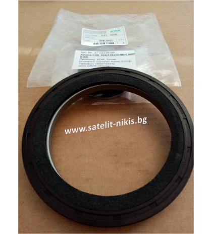 Oil seal CSK 104x139x13 NBR KDIK/China, for crankshaft rear side of   Isuzu Fvz34 6h , 8-94370637-00