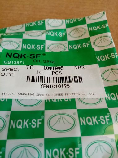 Oil seal  AS 10x19x5  NBR NQK.SF