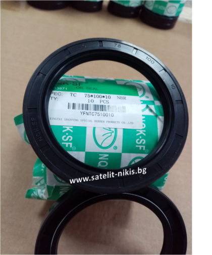  Oil seal   AS 75x100x10 NBR NQK.SF/China, GOLDONI 06220135, NEW HOLLAND 220021,80220021,80384548