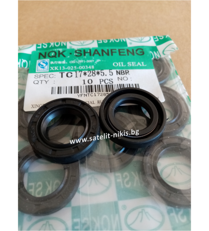  Oil seal  AS 17x28x5.5 NBR NQK.SF/China