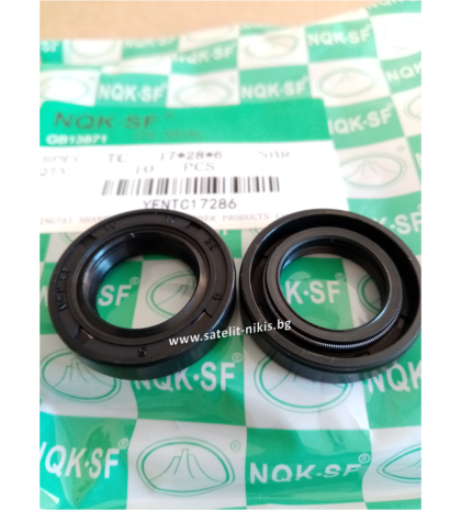  Oil seal  AS 17x28x6 NBR NQK.SF/China