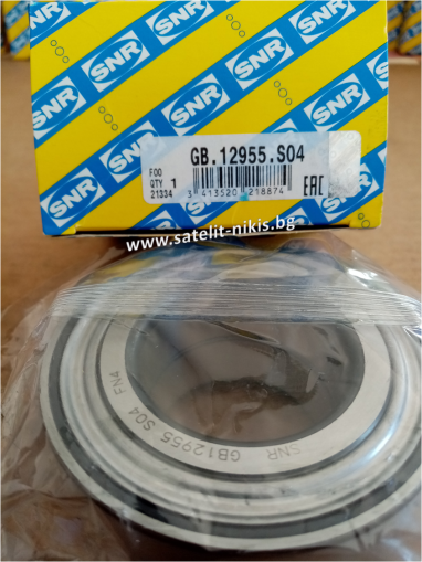 Wheel bearing  GB.12955.S04  (42x80x37) SNR/France,  front axle of ALFA ROMEO 0046421951 | 46421951 | 60510366, FIAT 46421951 | 60811569, LANCIA 46421951 | 60811569