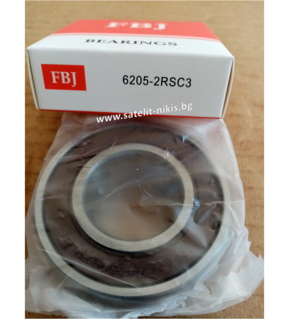 Bearing 6205-2RS C3 ( 25X52X15 ) FBJ