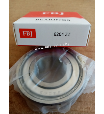 Bearing   6204 ZZ ( 20X47X14 ) FBJ , Claas 00023591100002359110;Fortschritt 9902890400;  John Deere JD7121; LEMKEN 3198580,3198585; Oros 87000620412