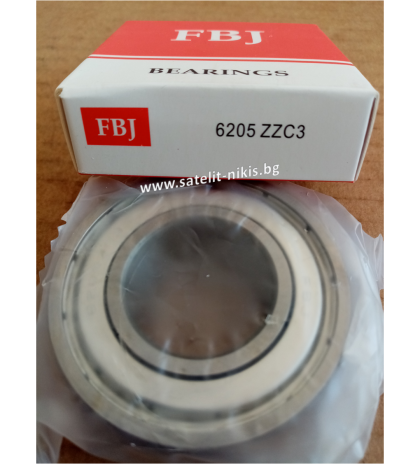 Bearing 6205 ZZ ( 25X52X15 ) FBJ , AGRALE 4001018052021, VALTRA LA11074