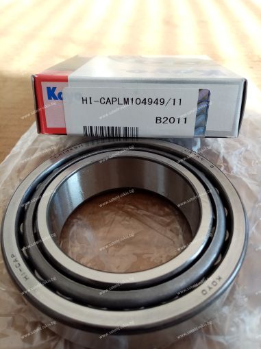 Bearing  LM104949/LM104911 (50.800X82.550X21.590) KOYO/Japan , Agco 70929742 ;CASE 364462C91,364463C91; John Deere JD9070,R110458,R110459; New Holland 287066,287902802,87066,80287902