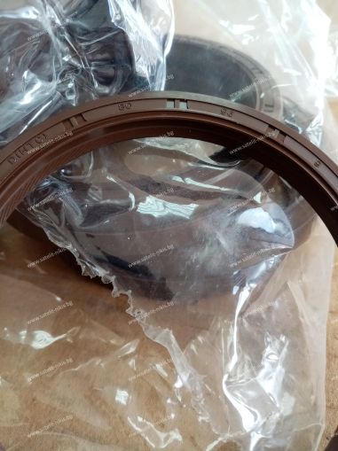 Oil seal AS 80x96x9 L FKM NQK.SF/China, rear crankshaft of  Hyundai,Kia OEM 2132142042