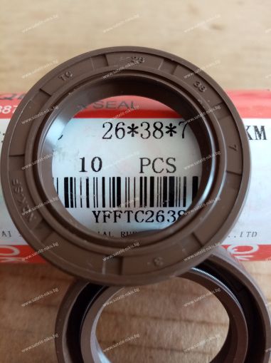 Oil seal  АS 26x38x7 Viton NQK.SF/China