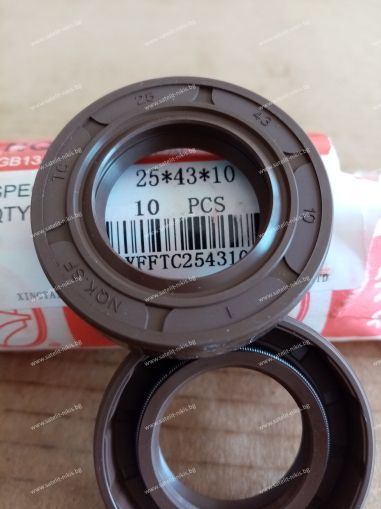 Oil seal  АS 25x43x10 Viton NQK.SF/China