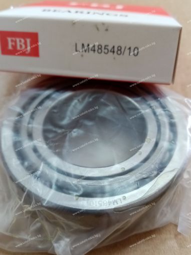 Bearing  LM 48548/LM 48510 ( 34.925X65.088X18.034 ) FBJ , Agco 70227665,70926702;  CASE 618023R91,618024R1,G57451,G57452; GREAT PLAINS 822-033C,822-034C,822-259C; John Deere JD8194;JD8230JD8937,JD9020; KRAUSE 41-121,41-208; New Holland 1660,321207,8651646