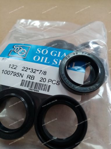 Oil seal TCV (122)  22x32x7/8 NBR SOG/TW , for hydraulic pumps,motors and hydrodynamic couplings