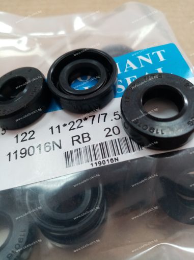 Oil seal TCV (122) 11x22x7/7.5 NBR SOG/TW , for hydraulik pumps,motors and hydrodynamic couplings